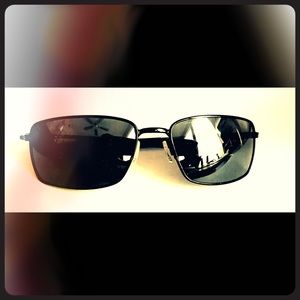 Oakley Square Wire Black Sunglasses Non-Polarized